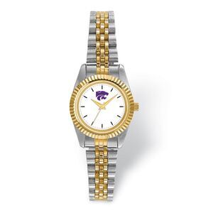 Ladies Kansas State University Pro Two-tone Watch
